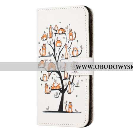 Etui Folio Xiaomi Redmi Note 13 Pro 5g Koty Na Drzewie