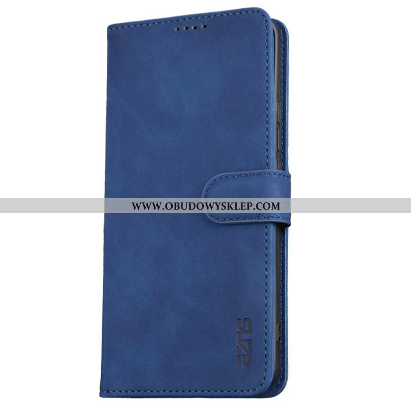 Etui Folio Xiaomi Redmi Note 13 Pro Plus 5g Efekt Skóry Azns Etui Ochronne