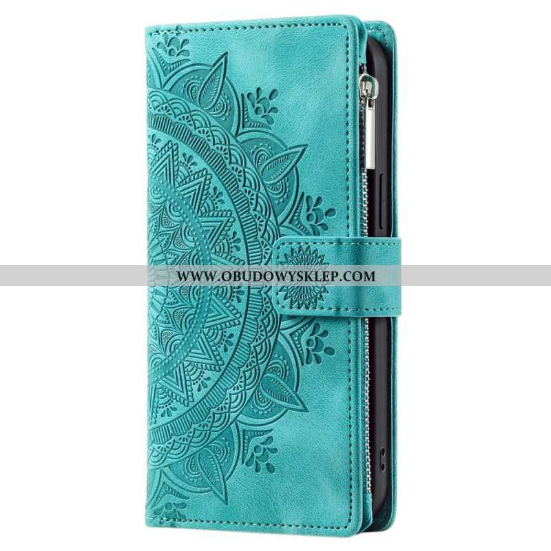 Etui Folio iPhone 16 Plus Portfel Z Mandalą Etui Ochronne