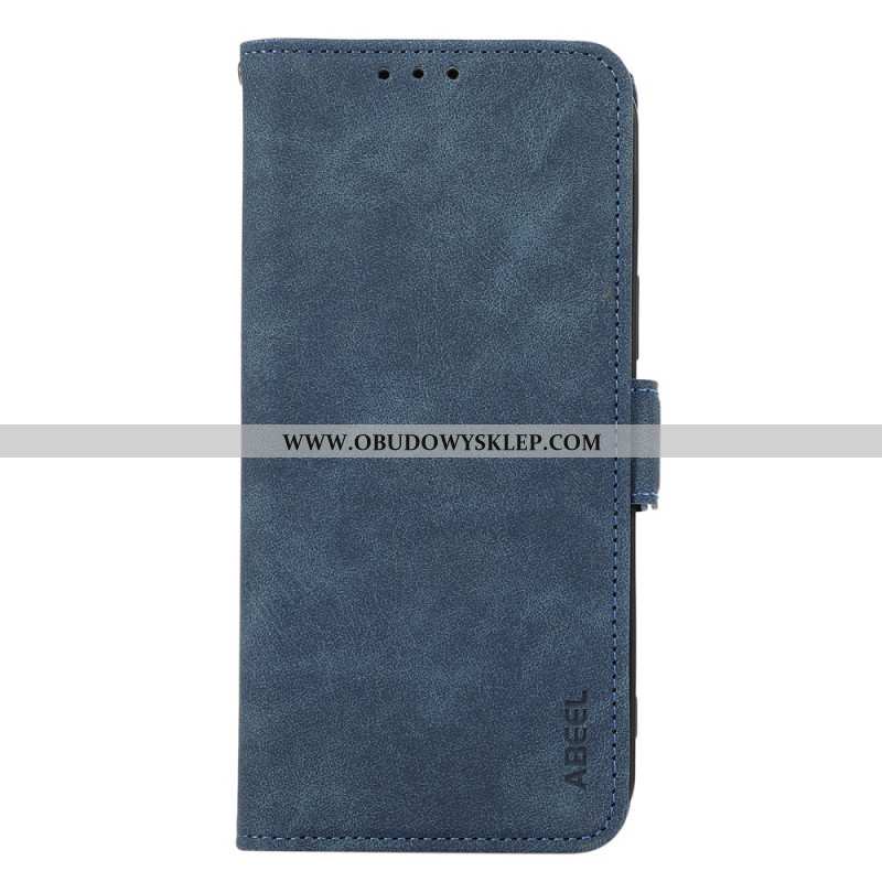 Etui Folio iPhone 16 Pro Blokowanie Rfid Z Efektem Zamszu Abeel