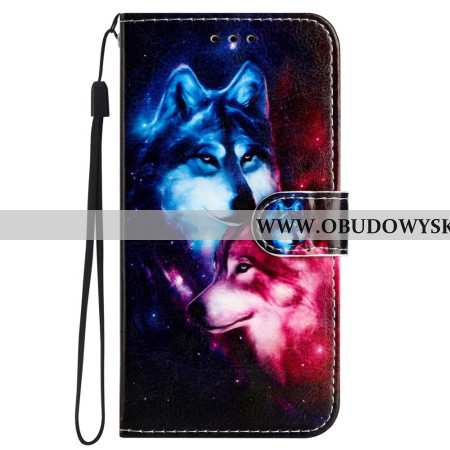 Etui Folio iPhone 16 Pro Max Para Wilków Z Paskami