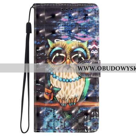 Etui Folio iPhone 16 Pro Stringi Sowa Etui Ochronne