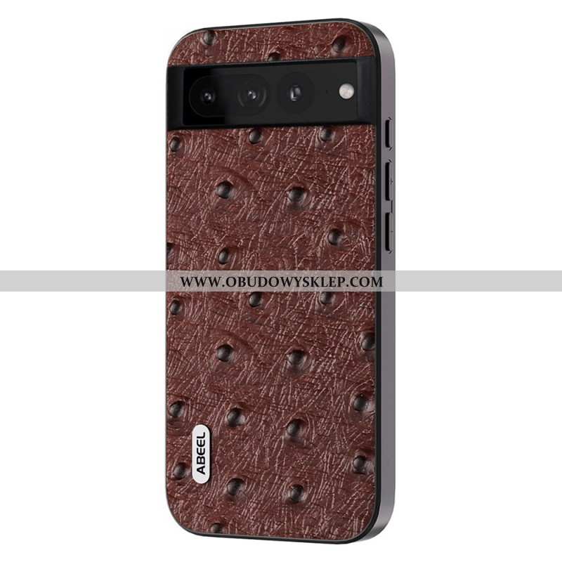 Etui Google Pixel 8 Pro Prawdziwa Skóra W Stylu Strusia