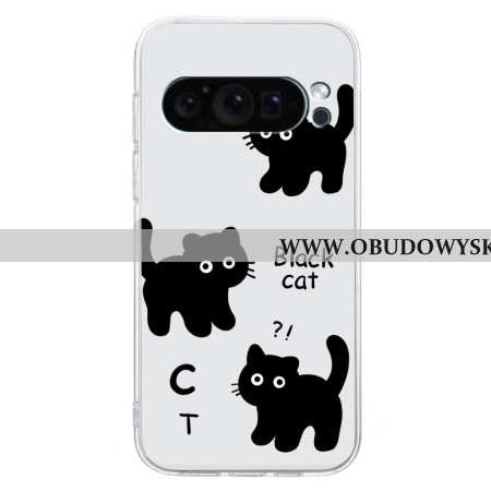 Etui Google Pixel 9 CZarny Kot