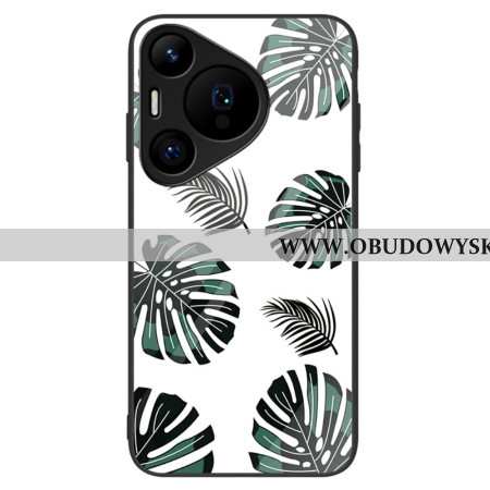 Etui Huawei Pura 70 Pro Zielone Liście Etui Ochronne