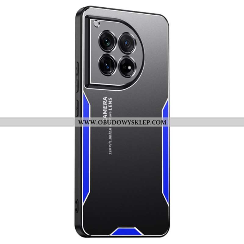 Etui Oneplus 12 5g Efekt Metalu Odporny Na Zarysowania Etui Ochronne