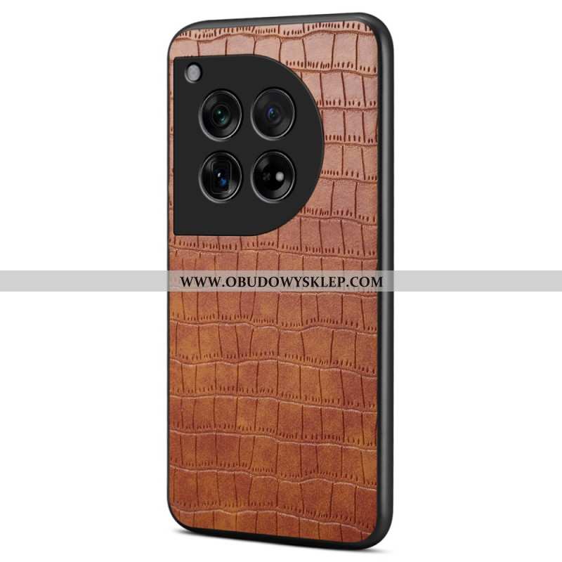 Etui Oneplus 12r Efekt Krokodyla Etui Ochronne