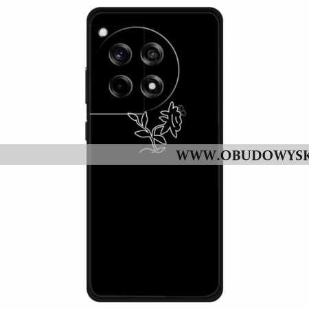 Etui Oneplus 12r Wzór Słonecznika Etui Ochronne