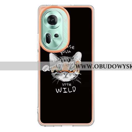 Etui Oppo Reno 11 5g Kot I Tygrys Etui Ochronne