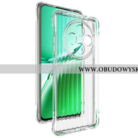 Etui Oppo Reno 12f 5g Przezroczysta Falista Tekstura Z Poduszką Powietrzną Imak
