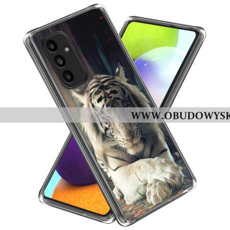 Etui Samsung Galaxy A15 5g Biały Tygrys