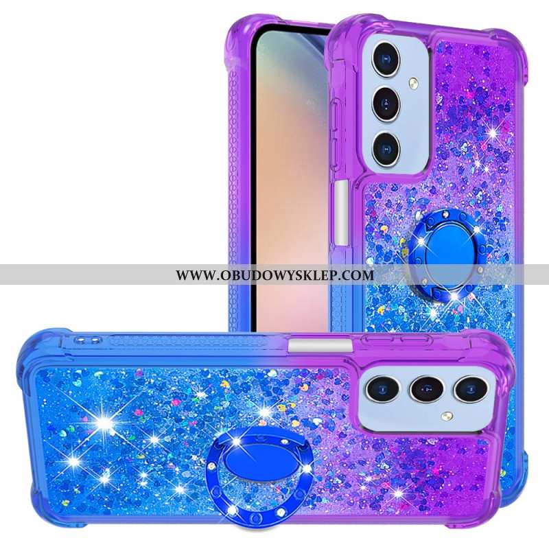 Etui Samsung Galaxy A15 5g Brokatowy Gradientowy Pierścień Wspierający