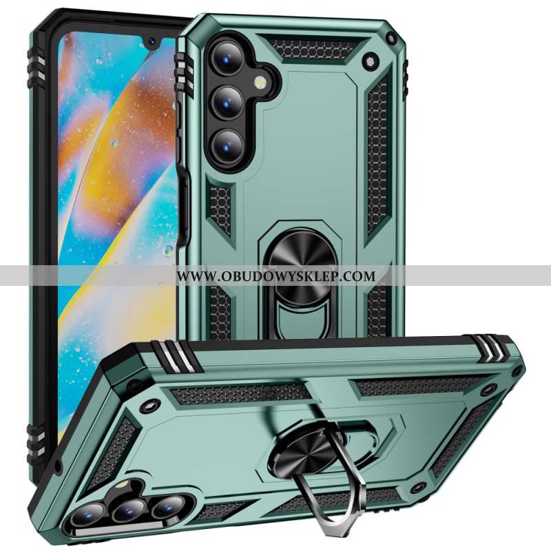 Etui Samsung Galaxy A15 5g Wersja Metalowa Z Pierścieniem Podporowym