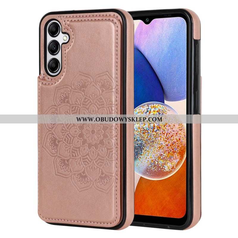 Etui Samsung Galaxy A15 Etui Na Karty Ze Wzorem Mandali