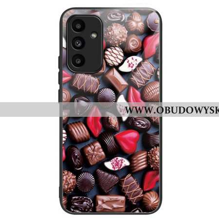 Etui Samsung Galaxy A15 Szkło Hartowane CZekoladowe