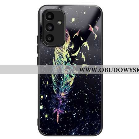 Etui Samsung Galaxy A15 Szkło Hartowane Piórkowe