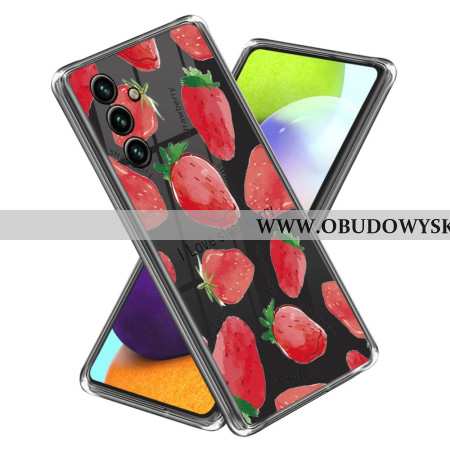 Etui Samsung Galaxy A15 Truskawki