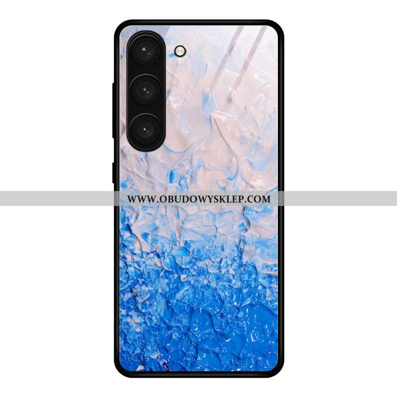Etui Samsung Galaxy S24 5g Wzór Marmuru Ze Szkła Hartowanego