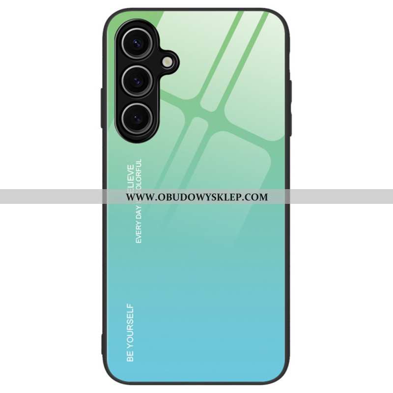 Etui Samsung Galaxy S24 Fe Bądź Sobą Szkło Hartowane
