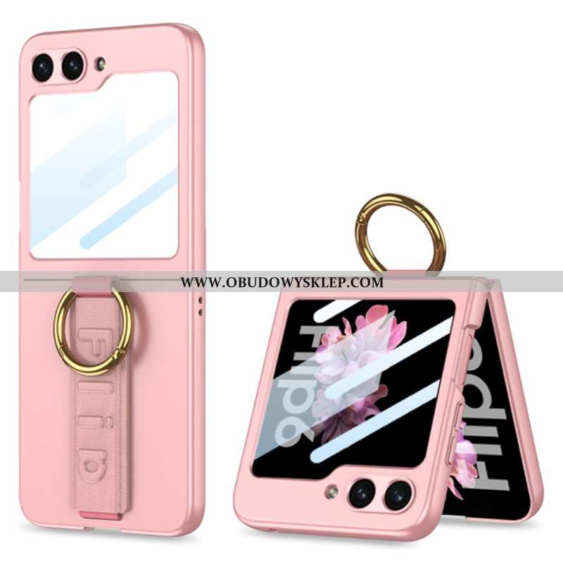 Etui Samsung Galaxy Z Flip 6 Pierścień I Pasek Podtrzymujący Gkk