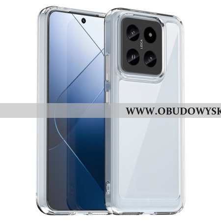 Etui Xiaomi 14 Przezroczyste Galwanizowane Guziki