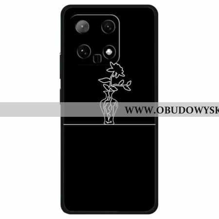 Etui Xiaomi 14 Słonecznik W Wazonie