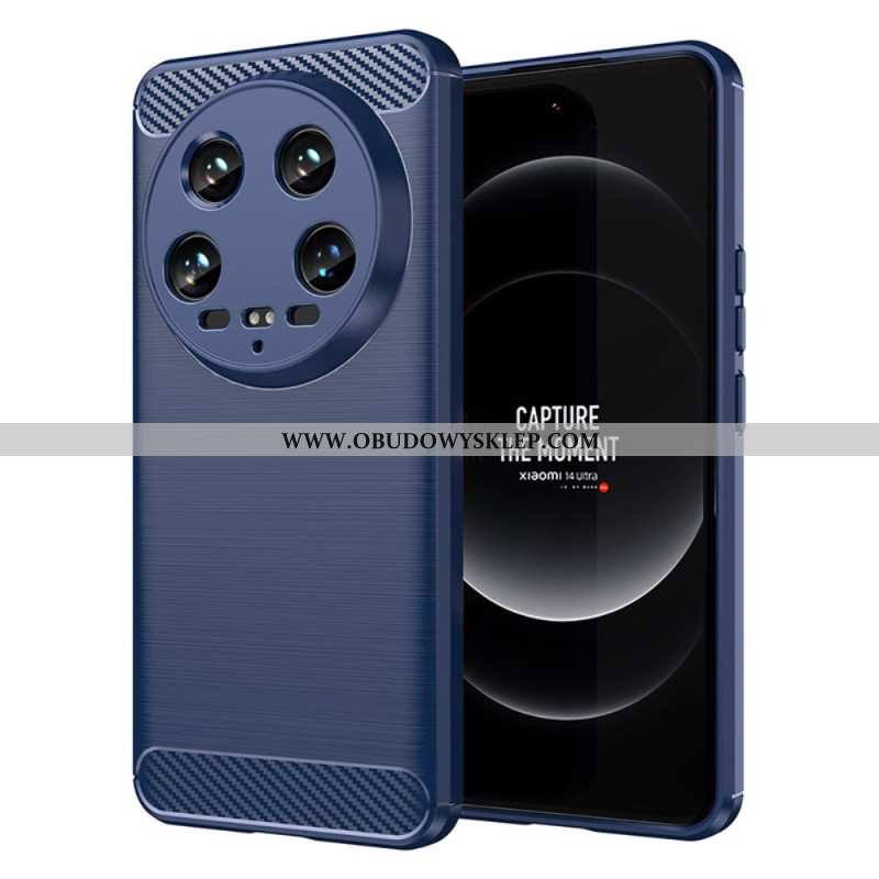 Etui Xiaomi 14 Ultra Szczotkowane Włókno Węglowe