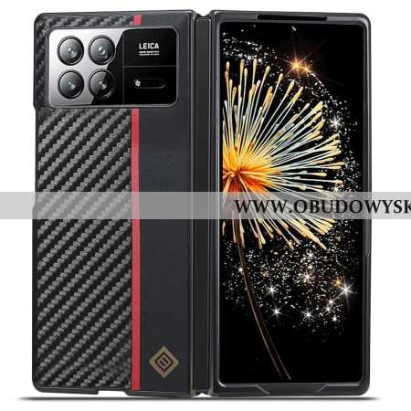 Etui Xiaomi Mix Fold 3 Tekstura Włókna Węglowego Lc.imeeke