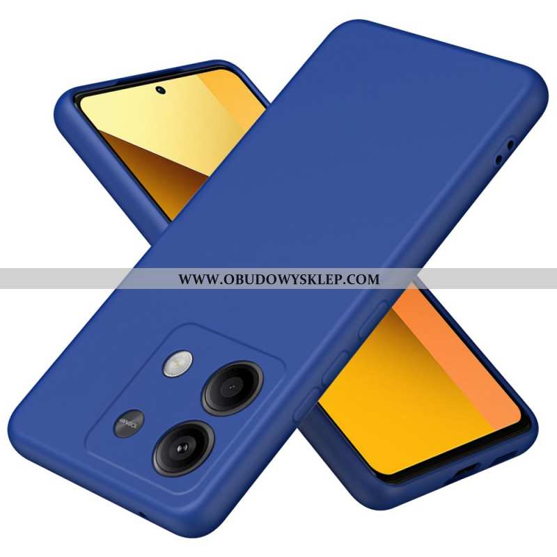 Etui Xiaomi Redmi Note 13 5g Silikon I Włókno Etui Ochronne