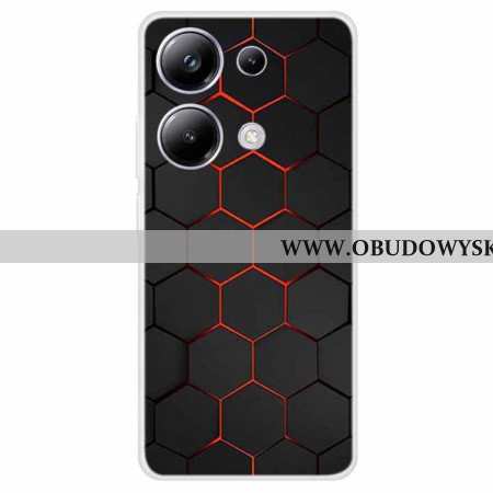Etui Xiaomi Redmi Note 13 Pro 4g Komórka CZerwona
