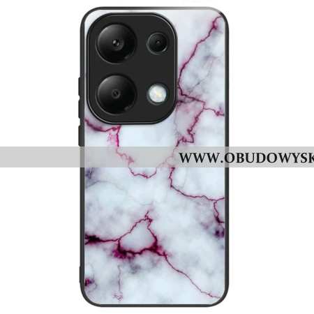 Etui Xiaomi Redmi Note 13 Pro 4g Obudowa Ze Szkła Hartowanego W Kolorze Fioletowego Marmuru