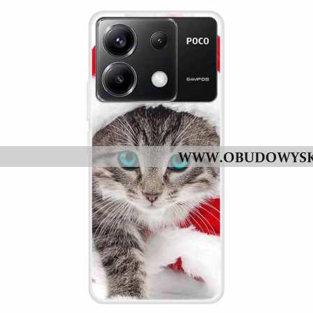 Etui Xiaomi Redmi Note 13 Pro 5g Kot W CZerwonym Kapeluszu