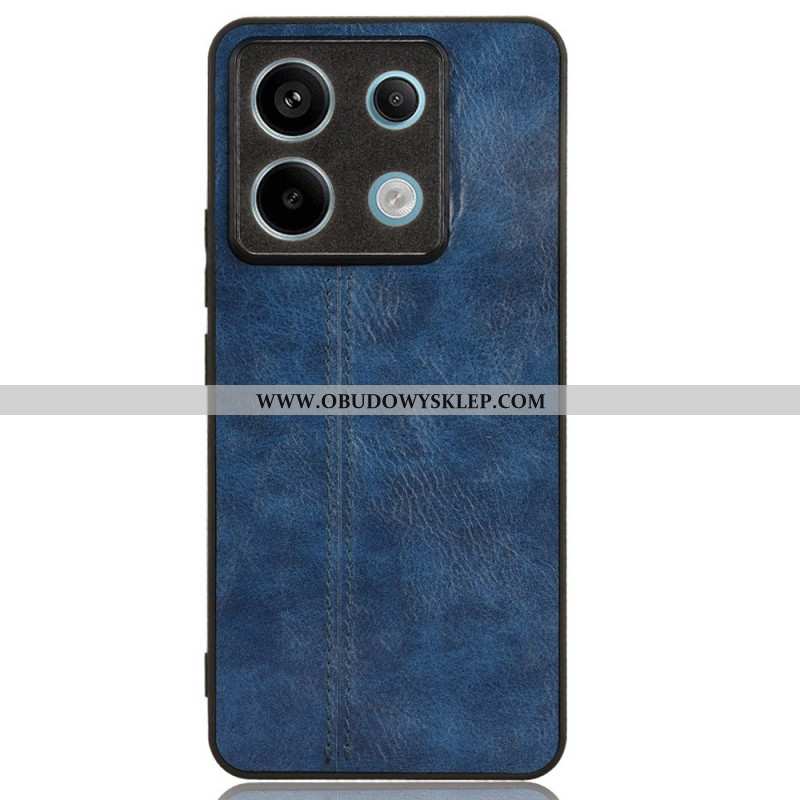 Etui Xiaomi Redmi Note 13 Pro 5g Przeszycia Ze Sztucznej Skóry Etui Ochronne