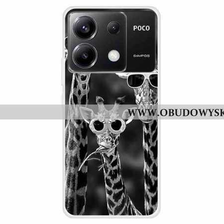 Etui Xiaomi Redmi Note 13 Pro 5g Żyrafy W Okularach Przeciwsłonecznych