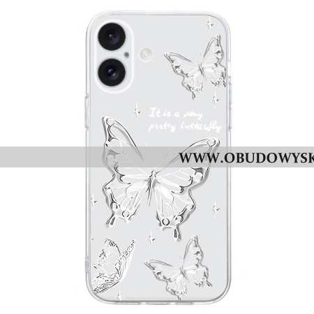 Etui iPhone 16 Plus Motyle Etui Ochronne