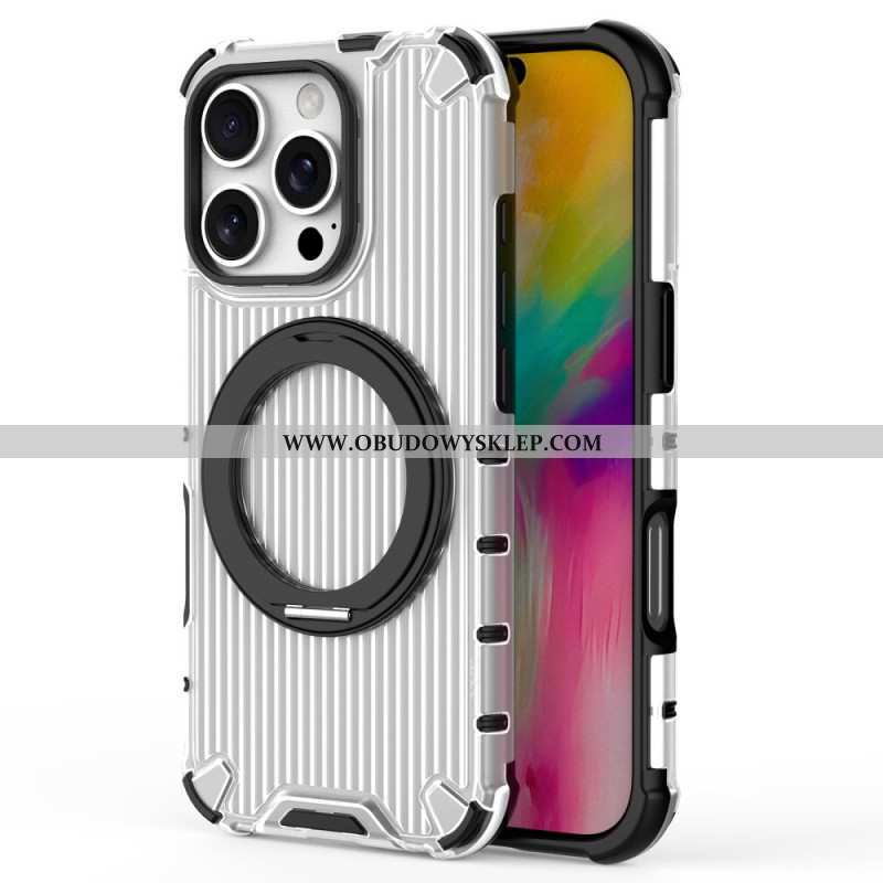 Etui iPhone 16 Pro Max Magnetyczny Uchwyt Obrotowy