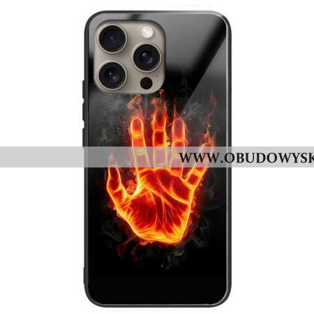 Etui iPhone 16 Pro Max Szkło Hartowane Typu Fire Palm