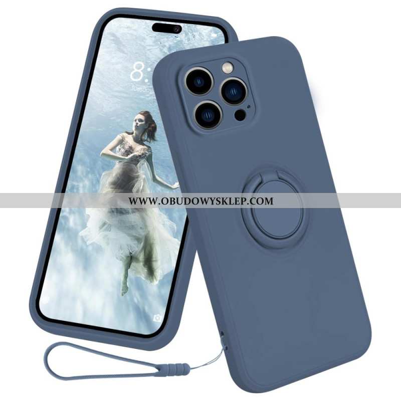 Etui iPhone 16 Pro Pierścień Podtrzymujący I Smycz