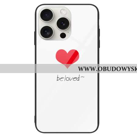 Etui iPhone 16 Pro Szkło Hartowane „bądź Kochany”.