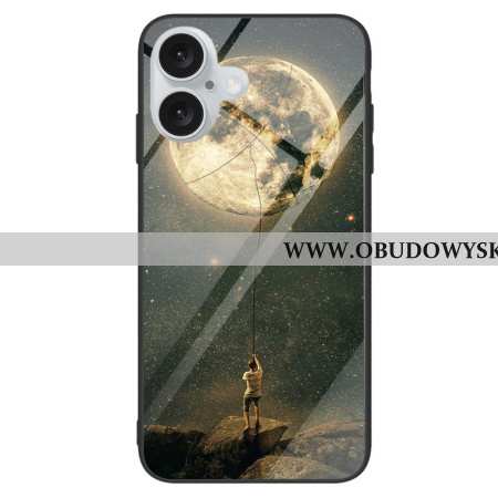 Etui iPhone 16 Szkło Hartowane Księżycowe