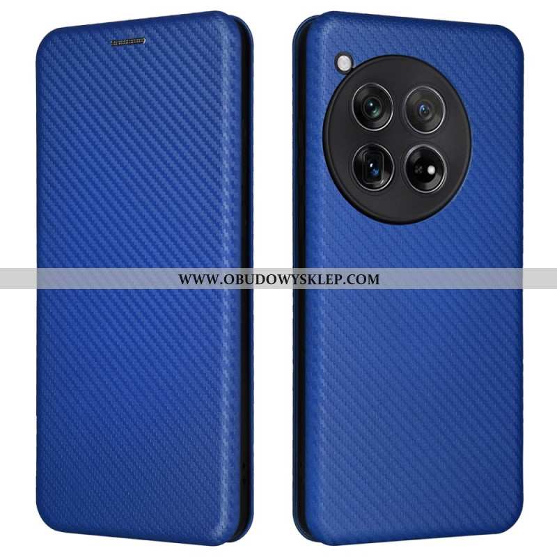 Flip Kotelot Oneplus 12 5g Włókno Węglowe