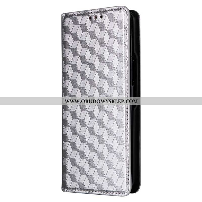 Flip Kotelot Samsung Galaxy Z Fold 5 Wzór 3d Etui Ochronne