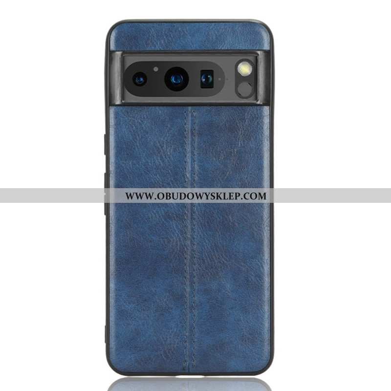 Futerały Google Pixel 8 Etui Na Telefon Przeszycia Ze Sztucznej Skóry