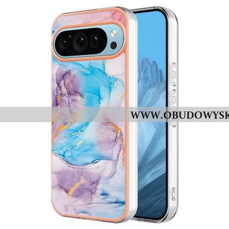 Futerały Google Pixel 9 Pro Etui Na Telefon Niebieski Marmur