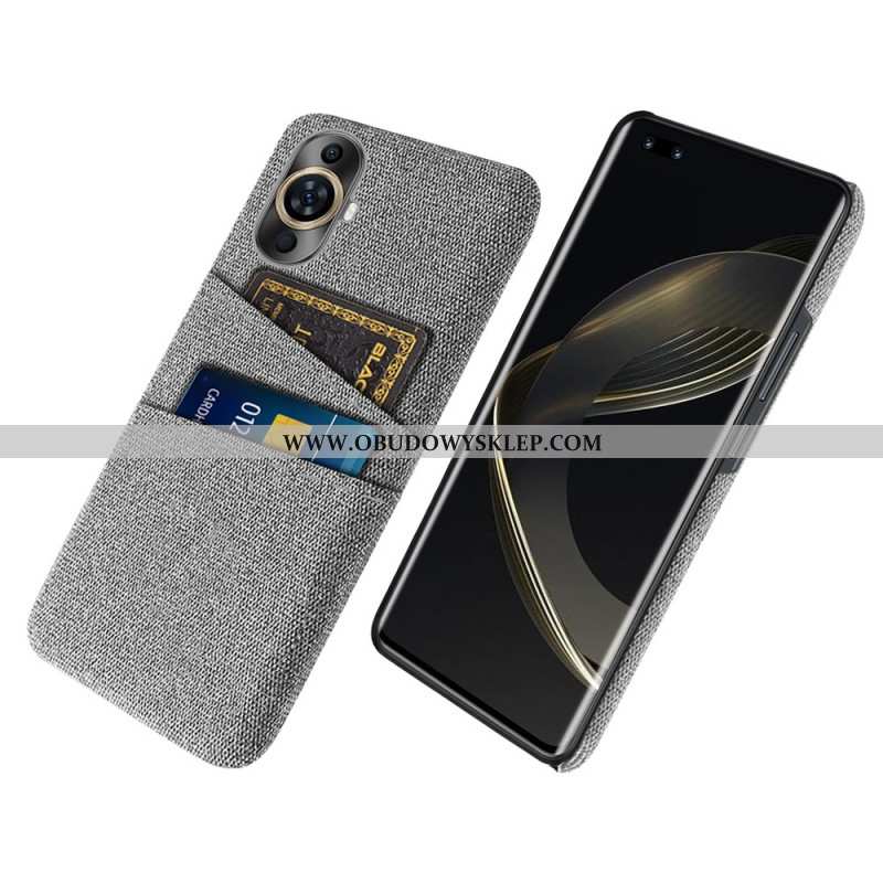 Futerały Huawei Nova 11 Pro Etui Na Telefon Etui Na Karty Materiałowe