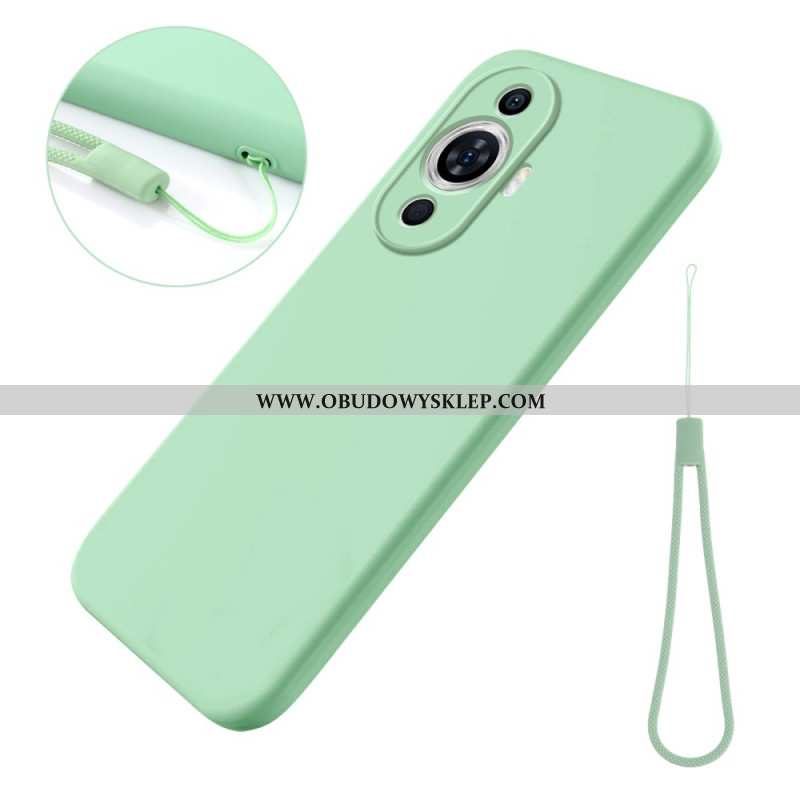 Futerały Huawei Nova 12s Etui Na Telefon Pasek Silikonowy