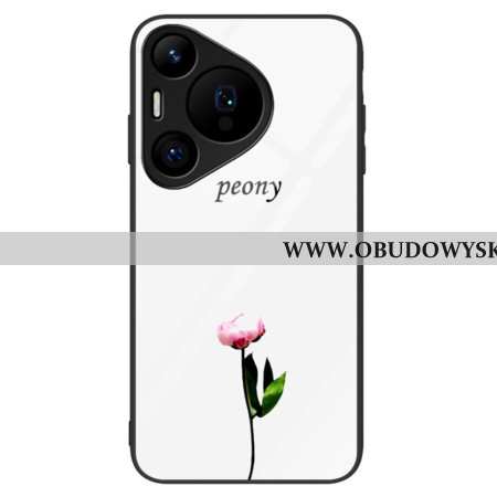 Futerały Huawei Pura 70 Pro Etui Na Telefon Szkło Hartowane W Kolorze Piwonii