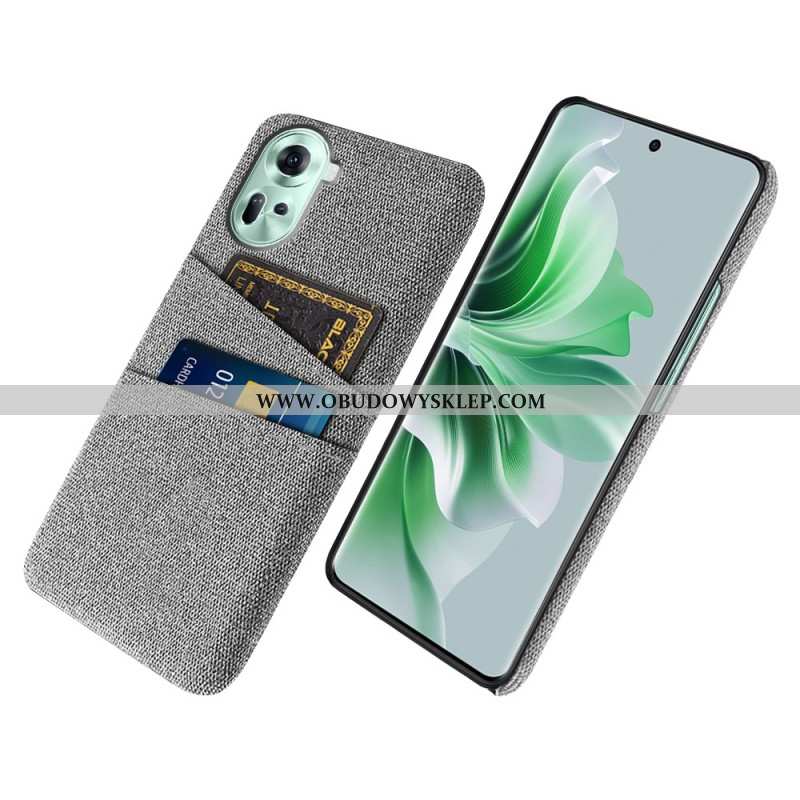 Futerały Oppo Reno 11 5g Etui Na Telefon Etui Na Karty Materiałowe