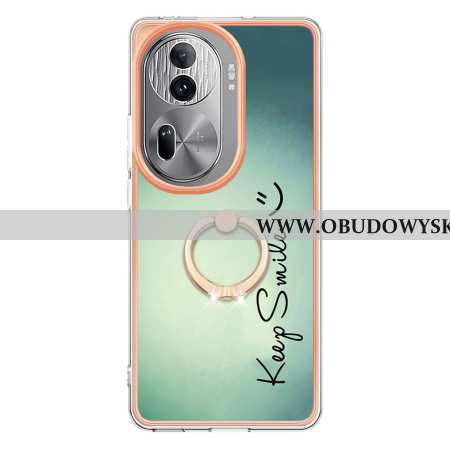 Futerały Oppo Reno 11 Pro 5g Etui Na Telefon Zachowaj Uchwyt Na Pierścień Uśmiechu