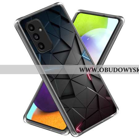 Futerały Samsung Galaxy A15 5g Etui Na Telefon CZarne Trójkąty